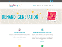 Tablet Screenshot of jackiewalts.com